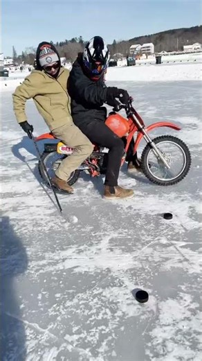 Pit Bike Hockey with the Chute Bros