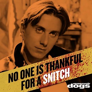 18K views · 590 reactions | No one is #thankful for a snitch… #ReservoirDogs | Reservoir Dogs | Facebook