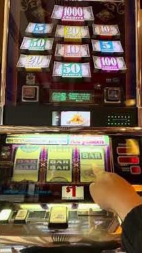 $20 Free Play on old 3 reel Top Dollar Double Diamond Slot Machine