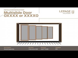 How to Assemble & Install a Multislide Door | Step-by-Step Guide