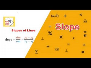 Linear Functions - Types of Slopes (Gradients)