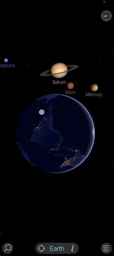 Solar Walk Lite में Solar System | Space Planets 3D View | Earth, Saturn, Mars Explained in Hindi