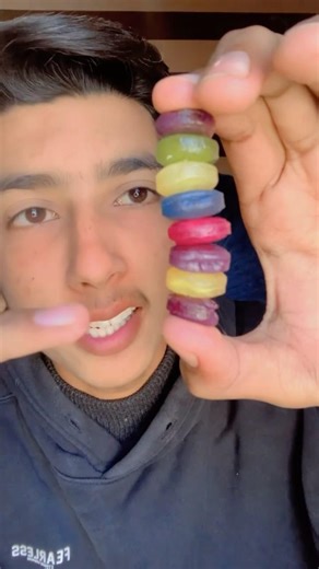 Super sour eating challenge candy #foryou #foryou #viralvideo #challenge #eating ￼