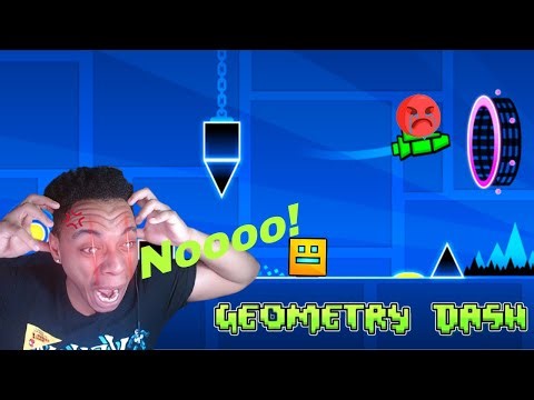Playing Geometry Dash For The First Time in 10 years !!