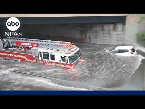 New tropical storm watch after weekend's dangerous flooding