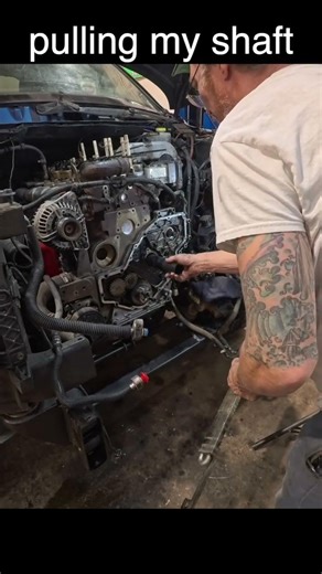 pulling the cam shaft