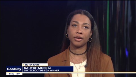 Official winner of Big Tex Boot Design Contest