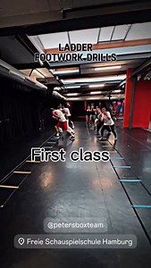 5.2K views · 138 reactions | LADDER FOOTWORK DRILLS 壘 FOR BEGINNERS FIRST CLASS Try these out, save :) 壘 Comment below and share with your team.:) #training #boxing #Basic #المغرب #Week #Home #agility #ladder #drills #Footwork #boxen #workout #drill #plan #boxingtraining #beginners #firstclass | Boxen Peters Box-Team | Facebook