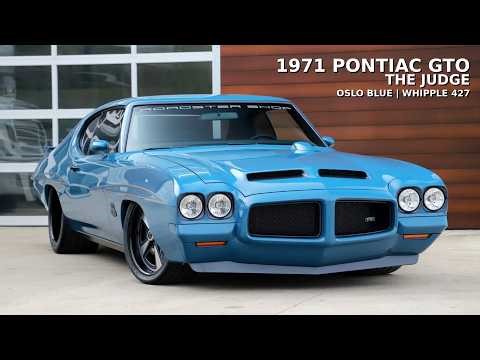 1971 Pontiac GTO "The Judge" | Oslo Blue Whipple-Supercharged 427 | Roadster Shop Fast Track Build