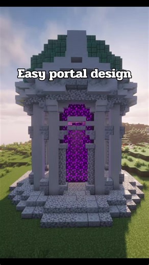 Enhance Your Nether Portal with Creative Designs