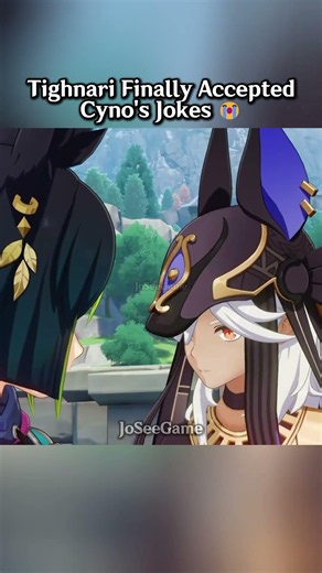 Tighnari Finally Fell for Cyno’s Jokes 😭