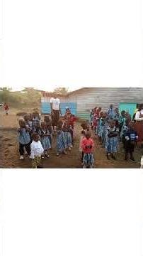 Nursery and Primary School Children Praying "You are Yahweh" During Daily Devotional.