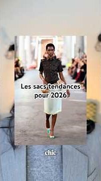 Les sacs tendances pour 2026 #sacs #tendance #fashiontrends #mode