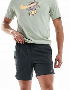 Nike Running Stride Dri-FIT 7 inch shorts in black | ASOS
