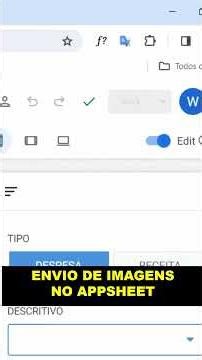 ENVIO DE IMAGENS NO APPSHEET