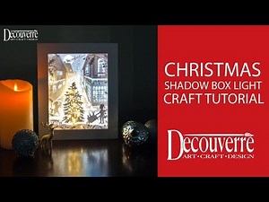 SVG File- Christmas Shadow Box Light Tutorial