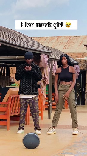 Elon Musk Dancing Gif ft. Girl's Sabi Dance | BIG_JOEZY