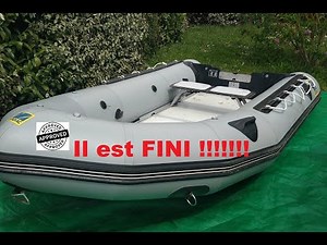 La réfection Totale d'un Zodiac - 7 - La réparation du zodiac est terminée !!!!