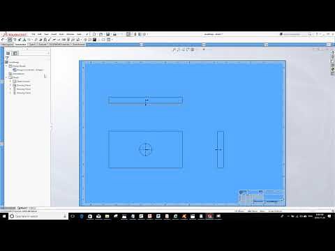 LCM TUTO SOLIDWORKS FRANCAIS – MODIFIER LES DIMENSIONS D'UNE PIECE PAR LA MISE EN PLAN