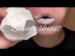 Dry chalk eating compilation