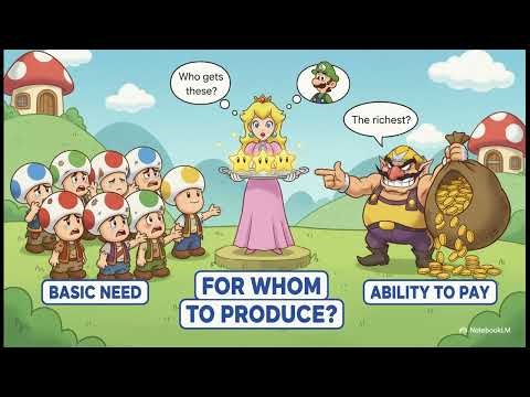 1 Scarcity & The Basic Economic Problem. IGCSE Economics 1.1 | Super Mario Explains 🍄