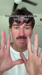 10 Habits That Slowly Distance You from God