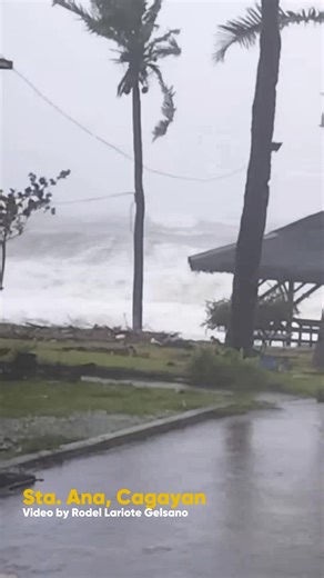 #NandoPH | Sta. Ana, Aparri, and Calayan are now experiencing the effects of Super Typhoon ‘Nando’ this morning, as the northeastern and northwestern portions of mainland Cagayan are placed under Signal No. 4. The storm continues to intensify while moving westward, bringing destructive winds and torrential rains across the province. Videos by Rodel Lariote Gelsano, Elma Mariano, and Cagayan Provincial Information Office - YourReliableSource | The CSU Communicator