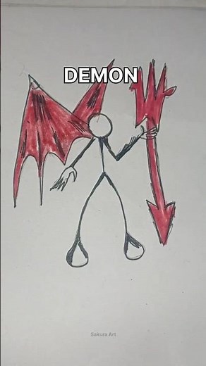 How to Draw Stickman with 8 elements powers✨ #stickman #tutorial #art