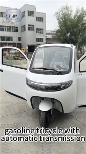 3 wheel petrol motorcycle gasoline tricycle with automatic transmission