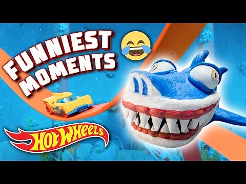 The FUNNIEST MOMENTS in Hot Wheels City! 🤣 | Hot Wheels