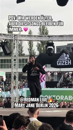 Die Musik hat sich nie verändert. Nur wir. ✨ Redman Konzert Recap Berlin Mary Jane 2026 @Redman love you man ❤️ #konzert #redman #live #berlin #maryjane
