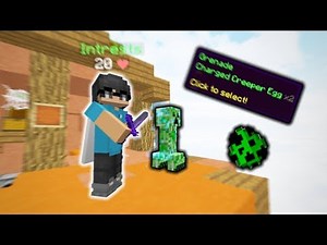 Using Creepers To Win Skywars