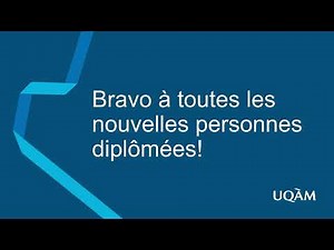 Collation des grades 2026 - Faculté de sciences - 10 juin - 19h30
