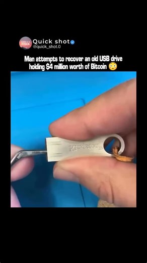 Quickshot | He didn’t just lose a memory card — he lost a future. That tiny piece of plastic once held a cold-wallet backup he made years ago, back... | Instagram