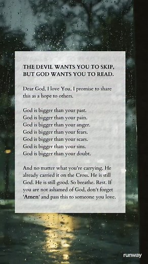 When life feels too heavy, remember this — God is still bigger. Bigger than your past. Bigger than your fears. Bigger than what broke you. He already carried it all on the Cross. You don’t have to carry the weight alone. So pause. Breathe. Let His peace take over where your strength ends. He hasn’t changed — He’s still God, and He’s still good. If you’re not ashamed of your faith, put “Amen” and pass this hope forward. | Saved by His Grace