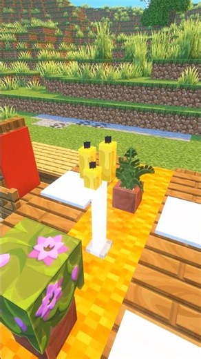 Minecraft Dining Table 🔥 #shorts #minecraft
