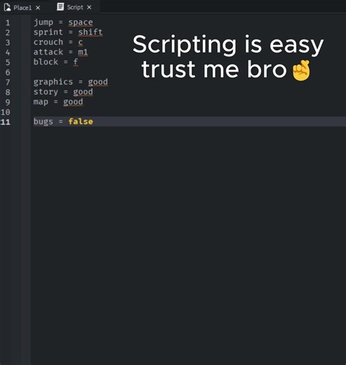 Scripting is easy #anime #fyp #script #roblox