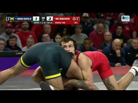 Michigan vs Ohio State Full Duals Men's College Wrestling 2026