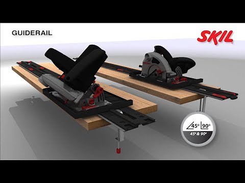 Skil saw guide: sawing a straight line has never been so easy