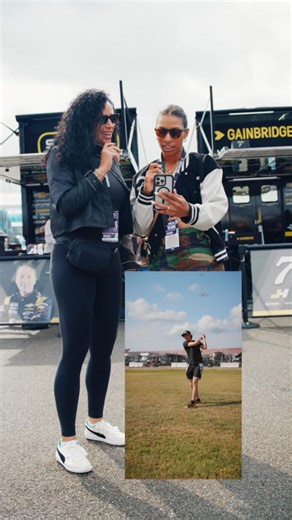 We’ll get Michael to give Carson some golf lessons. We got Shasta Averyhardt Golf and Alexis Belton to rate our guys’ swings! | Spire Motorsports