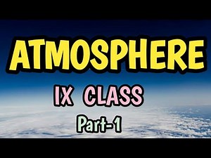 Atmosphere 9th Class Social Studies|Atmosphere 9thClass Social|Part 1|in English