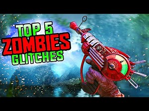 Top 5 WORKING COD Zombies Glitches... (Call of Duty Zombies)