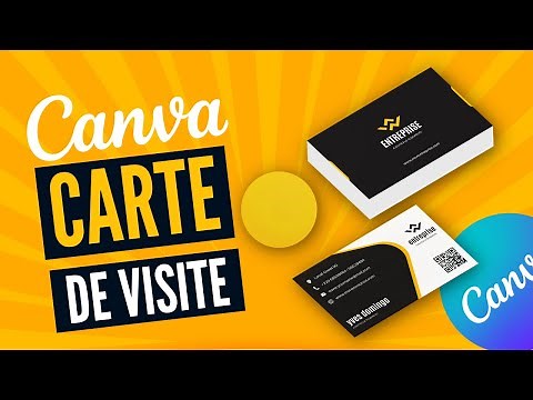 Canva Tutoriel : Créer une Carte de Visite Professionnelle à Imprimer sur Canva (Recto/Verso)