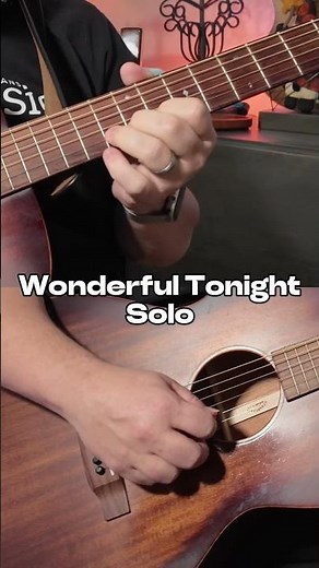 Wonderful Tonight - Guitar Lesson (Solo)