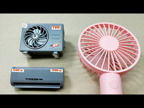 2 Mini 3D USB Hand Fan Rechargeable Fan Unboxing & Cooling Fan Best Powerful Fan Video