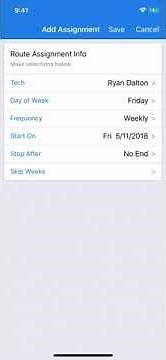 Add a New Pool Service Route Stop for a Customer (App) | Skimmer