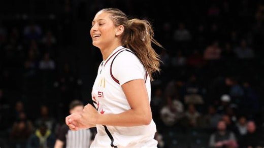 UCLA commit Sienna Betts slices through defense to score