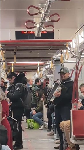 Spreading Joy on the TTC - Love to see this