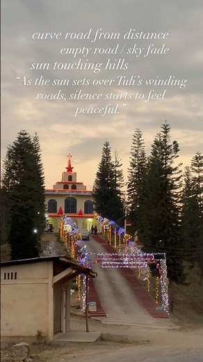 Tuli, Nagaland 🌄 | Mountain Roads & Quiet Sunsets #shorts #christmasvibes #viral