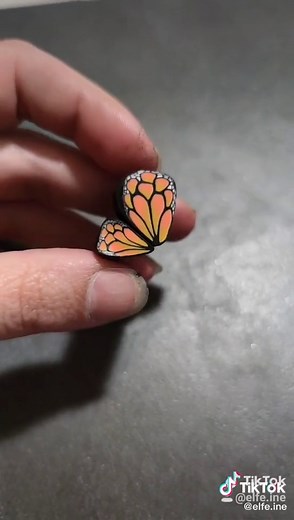 Papillon en polymère Tutorial - Créations en pâte Fimo